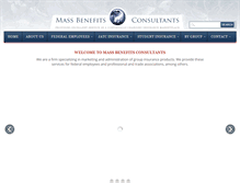 Tablet Screenshot of massbenefits.com